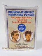 rishiraj ayurvedic medicated powder | under eye powder